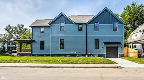 Side exterior at 3868 N Park Avenue, Indianapolis, IN