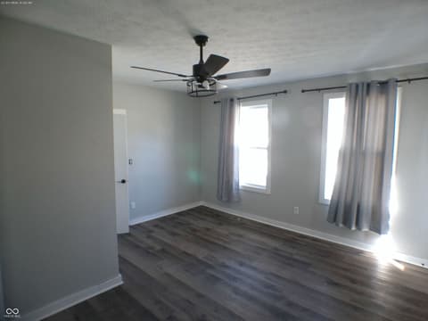 Primary bedroom at 531 Jackson Street, Hope, IN