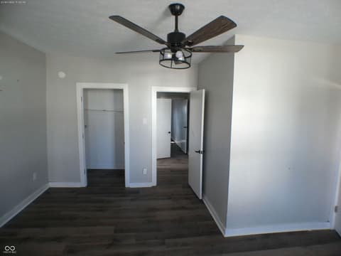 Primary bedroom at 531 Jackson Street, Hope, IN