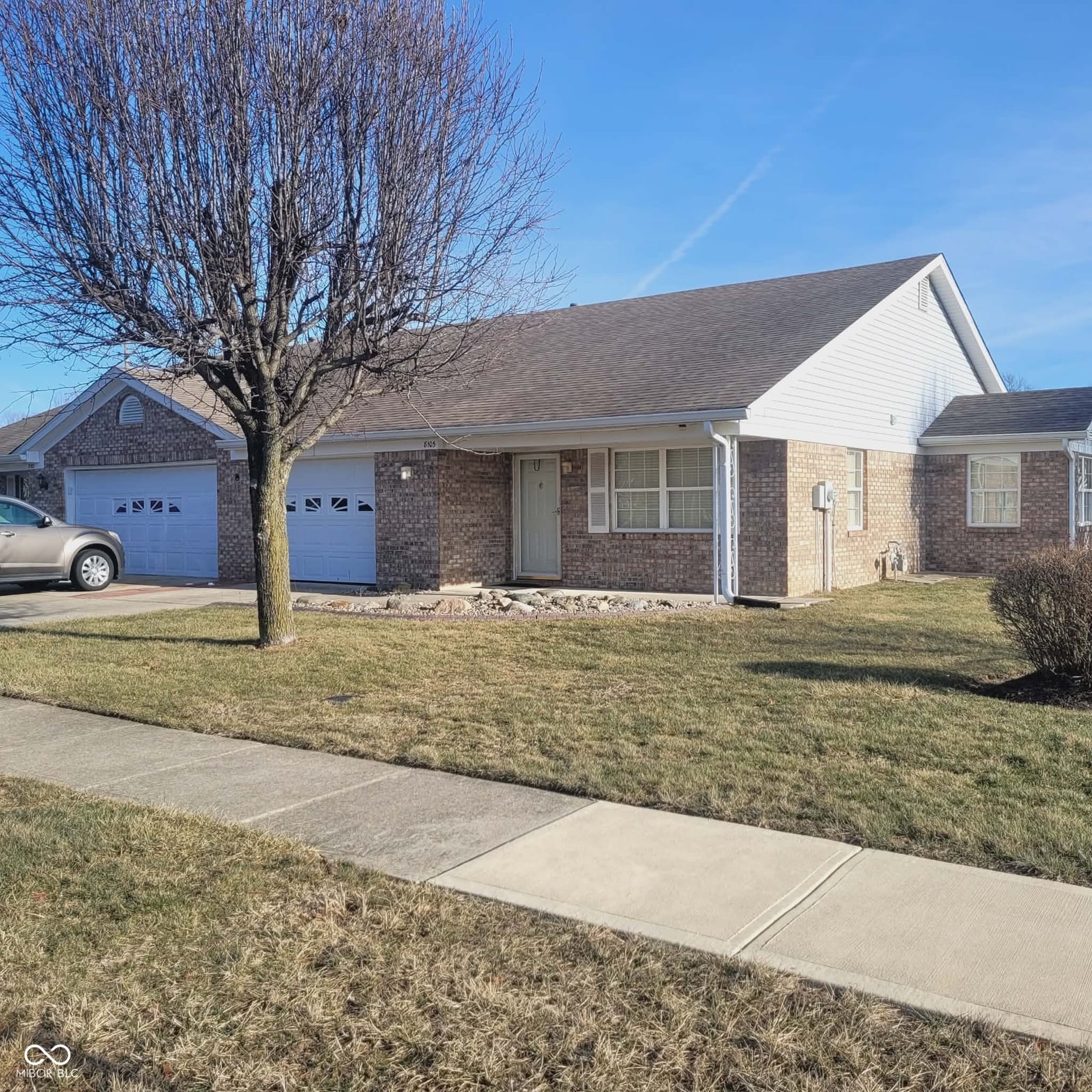 Front exterior at 8105 Bentley Farms Drive, Indianapolis, IN