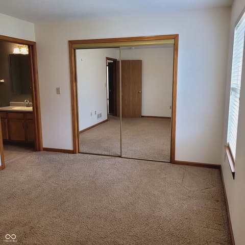 Primary bedroom at 8105 Bentley Farms Drive, Indianapolis, IN