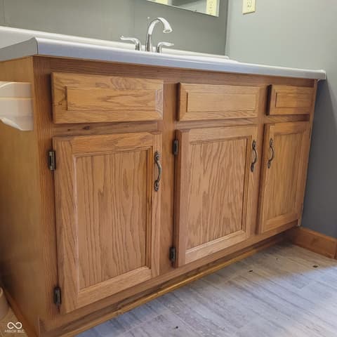 Bathroom at 8105 Bentley Farms Drive, Indianapolis, IN