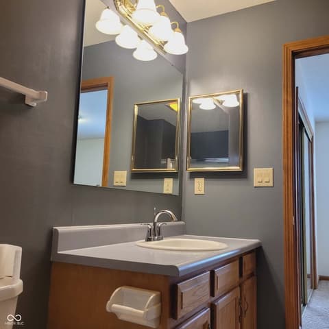 Bathroom at 8105 Bentley Farms Drive, Indianapolis, IN