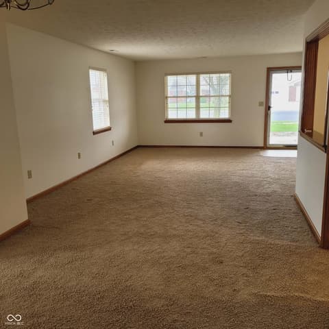 Living room at 8105 Bentley Farms Drive, Indianapolis, IN