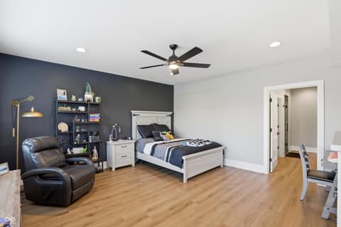 Primary bedroom at 17112 Sanders Farm Circle, Westfield, IN