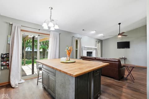 Kitchen at 12639 Feldspar Road, Indianapolis, IN