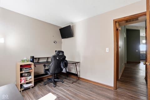 Home office at 12639 Feldspar Road, Indianapolis, IN