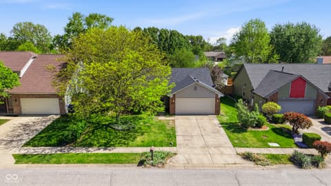 Front exterior at 12639 Feldspar Road, Indianapolis, IN