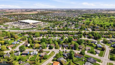 Aerial view at 12639 Feldspar Road, Indianapolis, IN