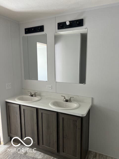 Bathroom at 377 Locustwood Drive, North Vernon, IN