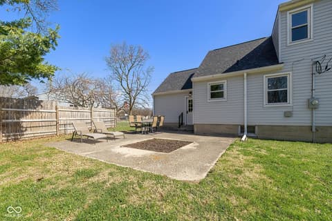 Backyard at 6420 N Keystone Avenue, Indianapolis, IN