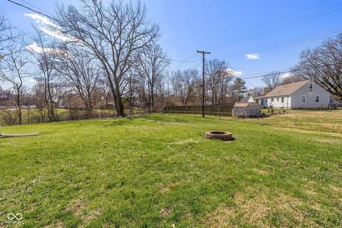 Yard at 6420 N Keystone Avenue, Indianapolis, IN