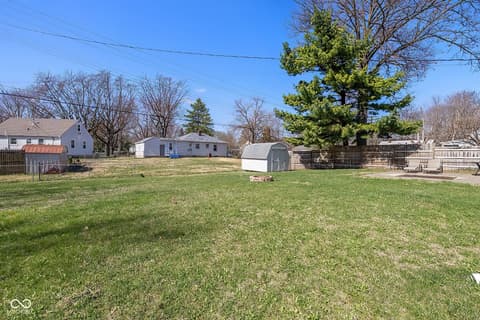 Yard at 6420 N Keystone Avenue, Indianapolis, IN