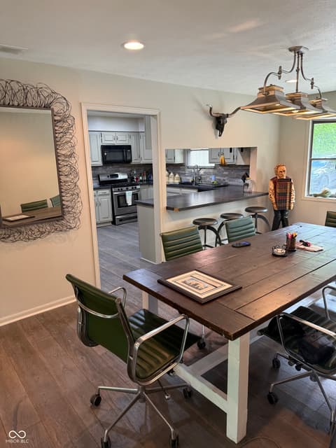 Dining room at 2150 S Post Road S, Indianapolis, IN
