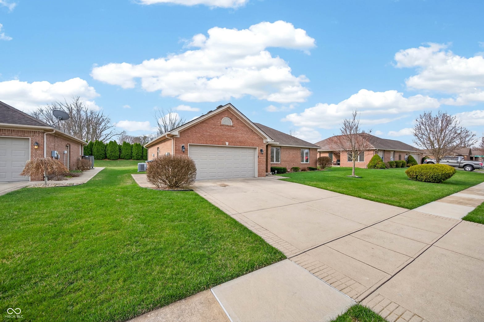 Front exterior at 5147 E Hyde Court, Columbus, IN