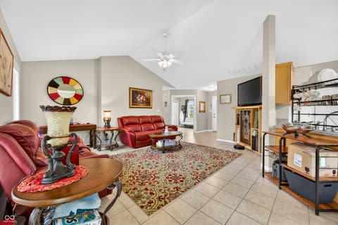 Living room at 5147 E Hyde Court, Columbus, IN
