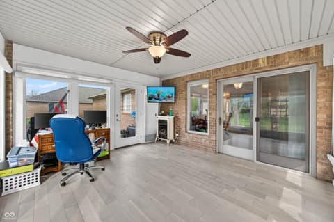 Bonus room at 5147 E Hyde Court, Columbus, IN