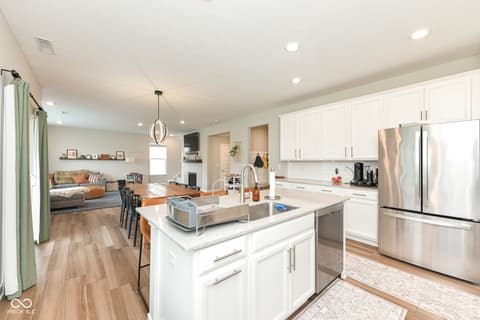 Kitchen at 9686 Ridgecrest Lane, McCordsville, IN