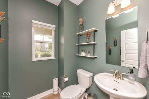 Bathroom at 9686 Ridgecrest Lane, McCordsville, IN