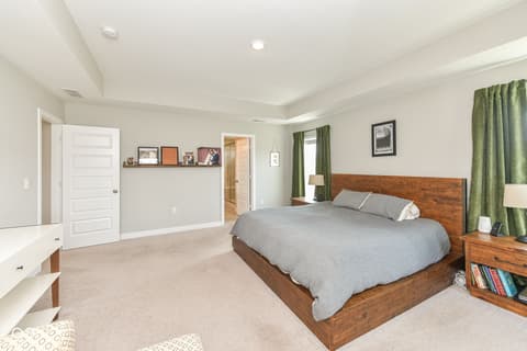 Primary bedroom at 9686 Ridgecrest Lane, McCordsville, IN