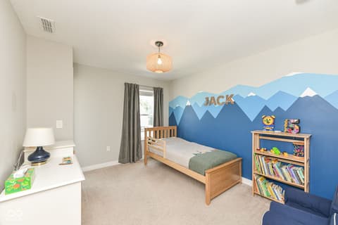 Bedroom at 9686 Ridgecrest Lane, McCordsville, IN