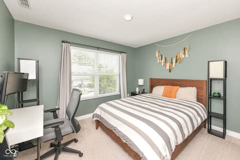 Bedroom at 9686 Ridgecrest Lane, McCordsville, IN