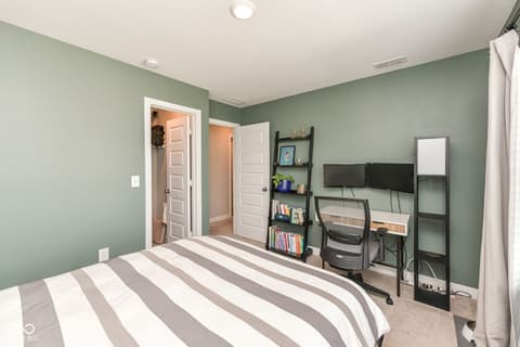 Bedroom at 9686 Ridgecrest Lane, McCordsville, IN