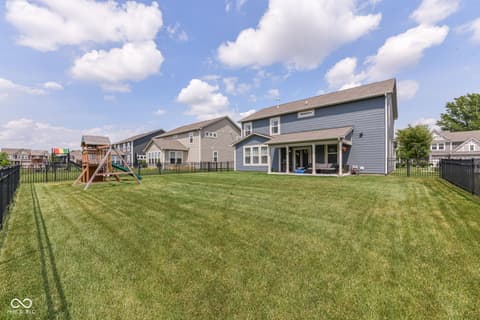 Backyard at 9686 Ridgecrest Lane, McCordsville, IN