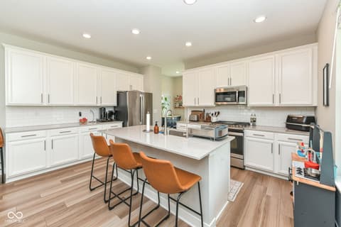 Kitchen at 9686 Ridgecrest Lane, McCordsville, IN