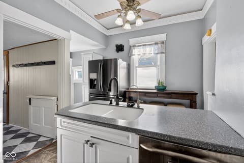 Kitchen at 168 W Broadway Street, Shelbyville, IN