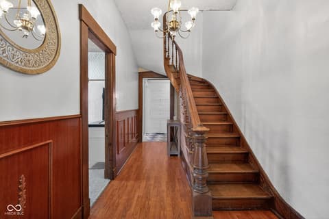 Stairs — 168 W Broadway Street, Shelbyville, IN