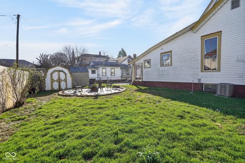 Yard at 168 W Broadway Street, Shelbyville, IN