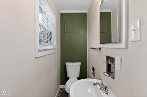 Bathroom at 3922 Rookwood Avenue, Indianapolis, IN