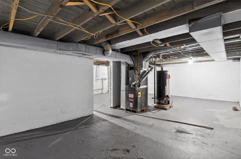 Basement at 3922 Rookwood Avenue, Indianapolis, IN