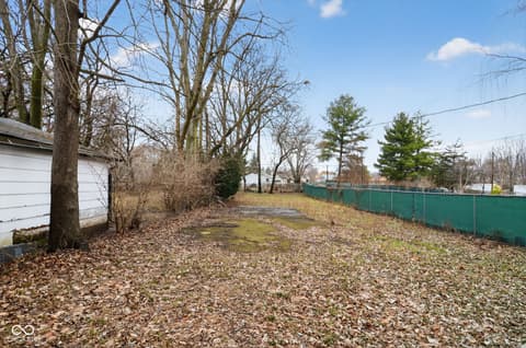 Yard at 3922 Rookwood Avenue, Indianapolis, IN