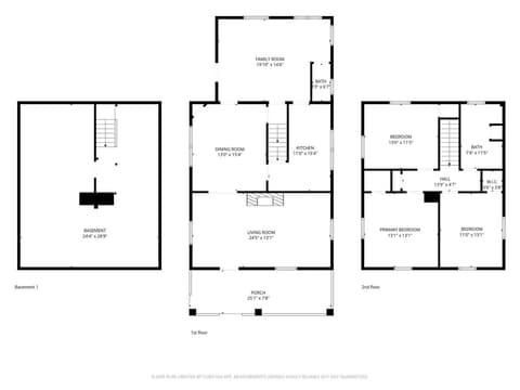 Floor Plan — 3922 Rookwood Avenue, Indianapolis, IN
