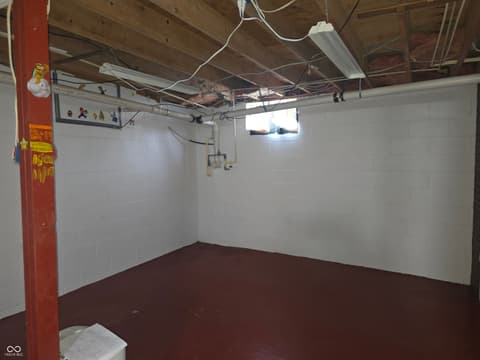 Basement at 205 N Clay Street, Edinburgh, IN