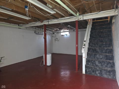 Basement at 205 N Clay Street, Edinburgh, IN