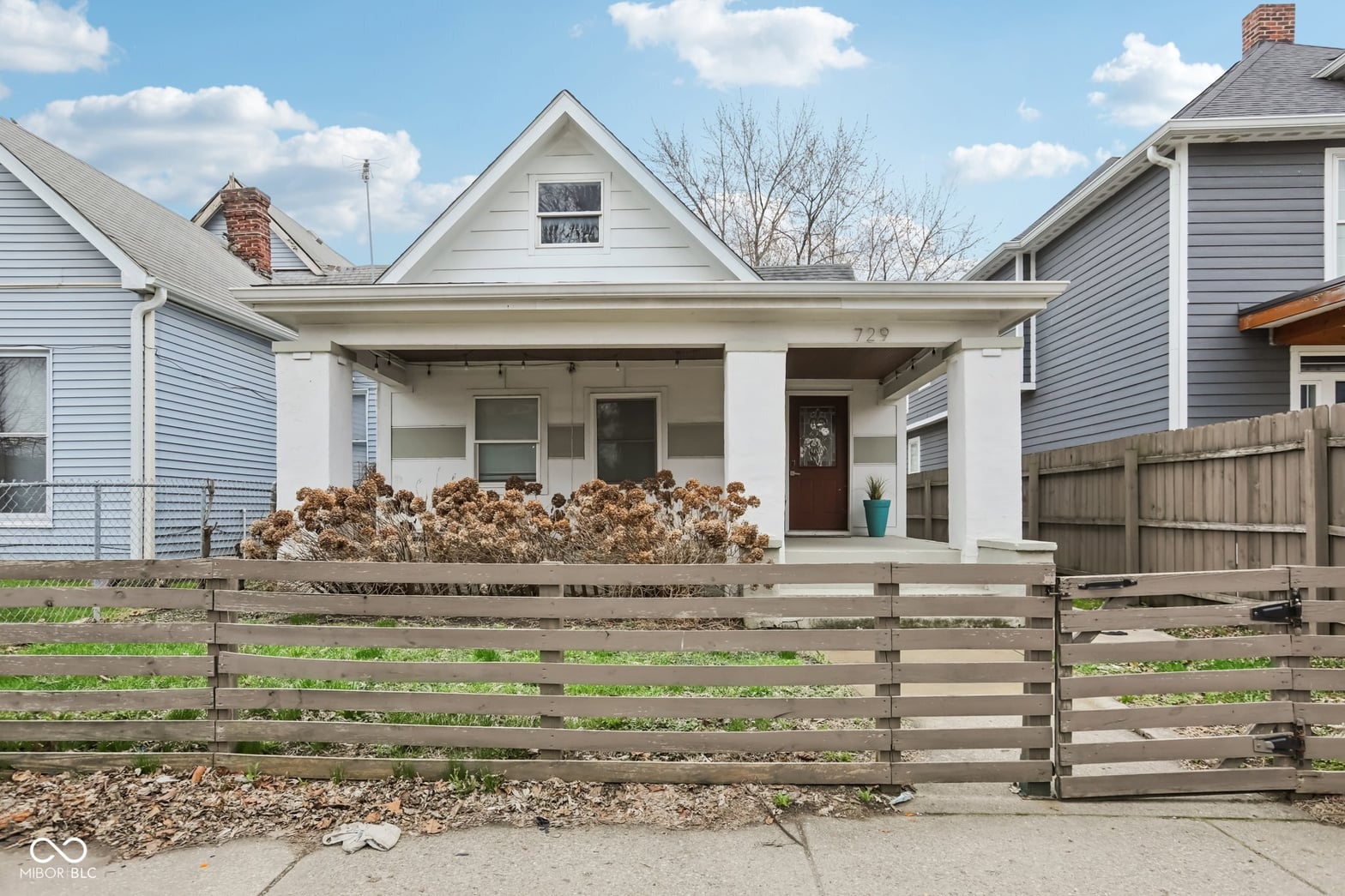 Front exterior at 729 E Morris Street, Indianapolis, IN