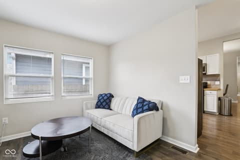 Living room at 729 E Morris Street, Indianapolis, IN