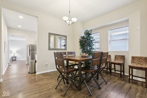 Dining room at 729 E Morris Street, Indianapolis, IN