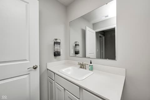 Bathroom at 11213 N Heirloom Drive, Monrovia, IN