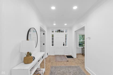 Foyer at 3717 N Delaware Street, Indianapolis, IN
