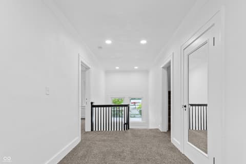 Hallway at 3717 N Delaware Street, Indianapolis, IN