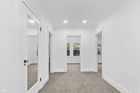 Hallway at 3717 N Delaware Street, Indianapolis, IN