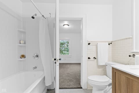 Bathroom at 3717 N Delaware Street, Indianapolis, IN