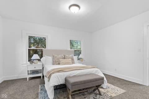 Bedroom at 3717 N Delaware Street, Indianapolis, IN