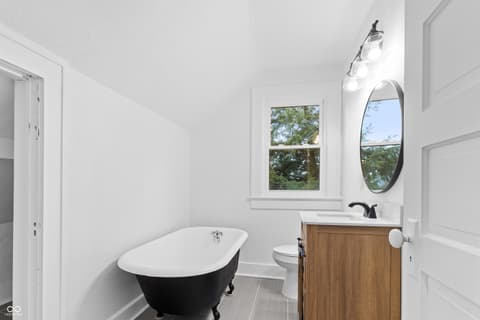 Bathroom at 3717 N Delaware Street, Indianapolis, IN