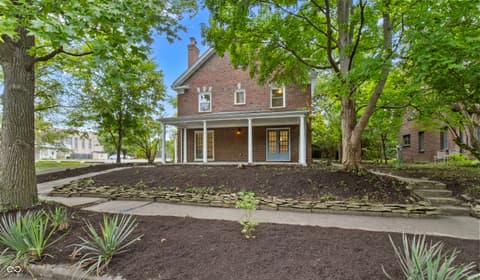Front exterior at 3717 N Delaware Street, Indianapolis, IN