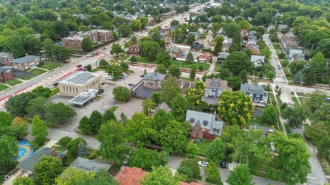 Aerial view at 3717 N Delaware Street, Indianapolis, IN